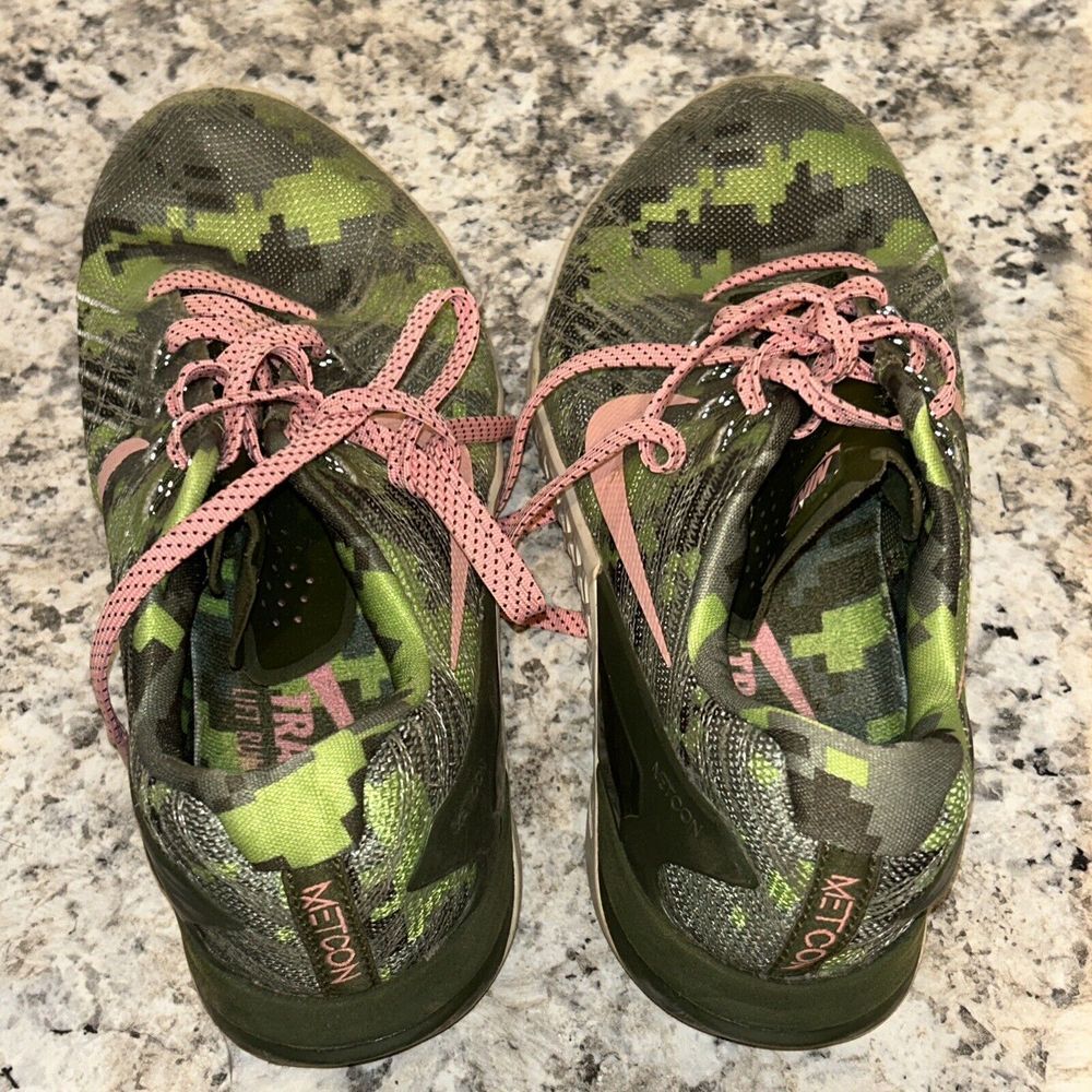 Nike Metcon 3 AMP Shoes Size 8.5 Womens Sneakers Camo Weightlifting Athletic B4 - Picture 5 of 7